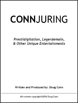 Conn-juring by Doug Conn - Click Image to Close