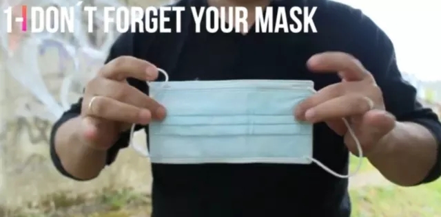 Don´t forget your mask by Patricio Teran - Click Image to Close