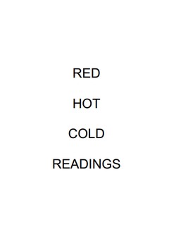 Red Hot Cold Reading - The Professional Pseudo Psychic - Click Image to Close