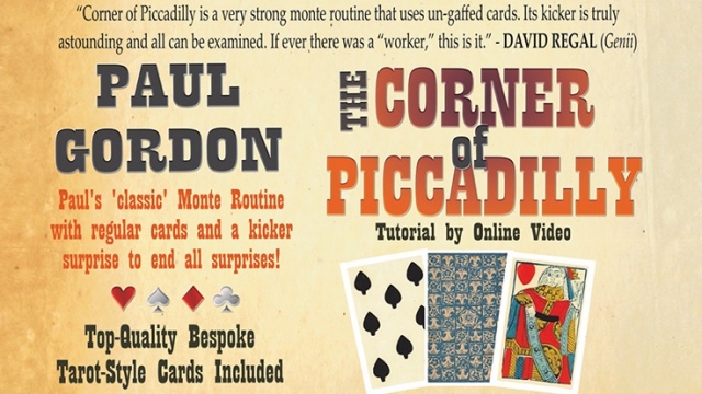 The Corner of Piccadilly (online instruction) by Paul Gordon - Click Image to Close