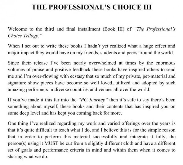 JEROME FINLEY - THE PROFESSIONAL'S CHOICE III - Click Image to Close
