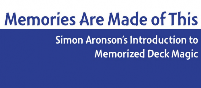 Memories Are Made of This by Simon Aronson - Click Image to Close