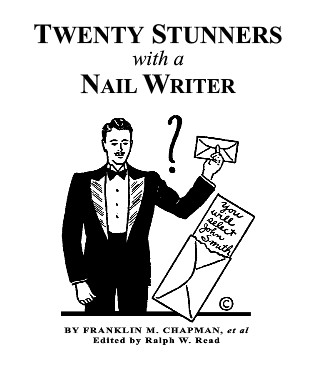 Twenty Stunners with a NailWriter - Click Image to Close
