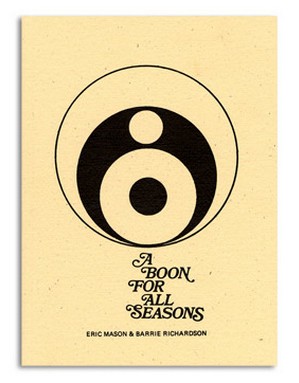 Boon For All Seasons book Barrie Richardson and Eric Mason - Click Image to Close