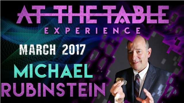 At the Table Live Lecture Michael Rubinstein - Click Image to Close