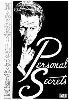 Harry Lorayne - Personal Secrets - Click Image to Close