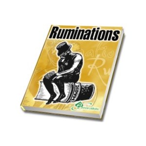 RUMINATIONS - SCHNEIDERMAN, STEVE - Click Image to Close