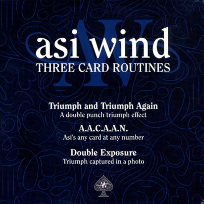 Three Card Routines by Asi Wind - Click Image to Close