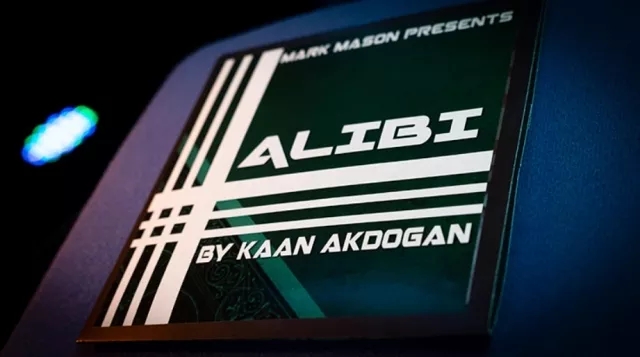 Alibi (Online Instructions) by Kaan Akdogan and Mark Mason - Click Image to Close