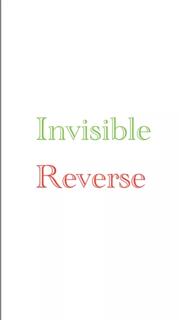 Invisible Reverse by TheMystefyer1 - Click Image to Close