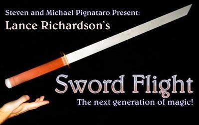 Lance Richardson - Sword Flight - Click Image to Close