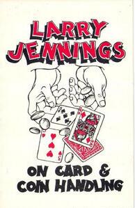Larry Jennings - On Card And Coin Handling - Click Image to Close