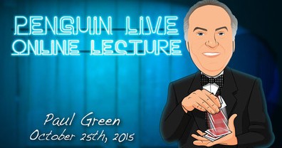 Penguin Live Online Lecture - Paul Green - Click Image to Close