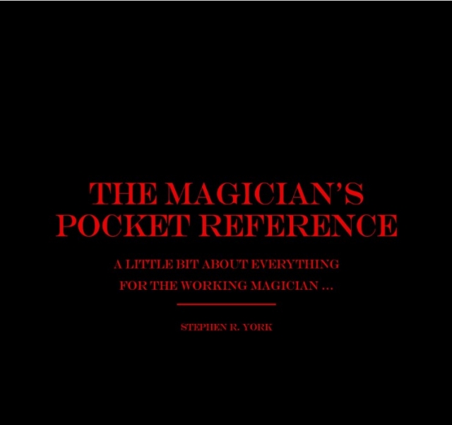 The Magician's Pocket Reference - A Little Bit About Everything - Click Image to Close