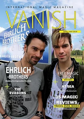 VANISH Magazine April/May 2016 – Ehrlich Brothers eBook (Downloa - Click Image to Close