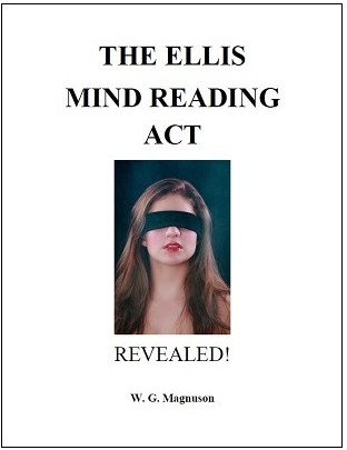 The Ellis Mindreading Act by W. G. Magnuson - Click Image to Close