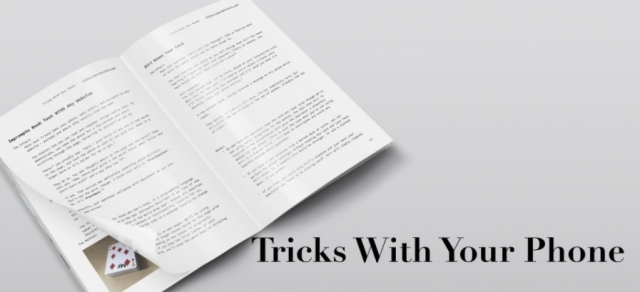 Tricks With Your Phone by Marc Kerstein - Click Image to Close