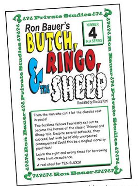Ron Bauer - 04 Butch, Ringo, and the Sheep - Click Image to Close