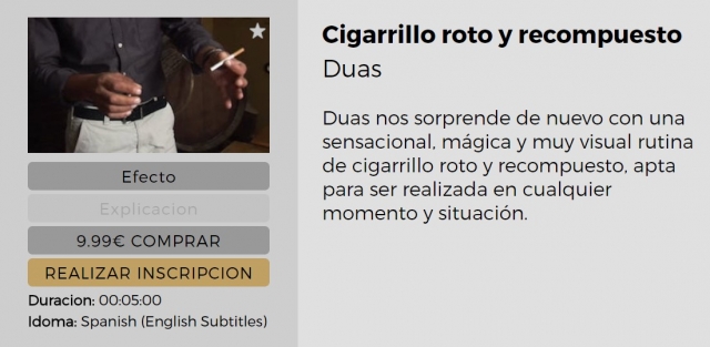 Cigarrillo Roto y Recompuesto by Duas - Click Image to Close