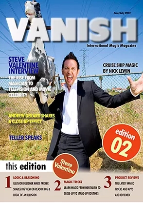 VANISH Magazine June/July 2012 – Steve Valentine – eBook (Downlo - Click Image to Close