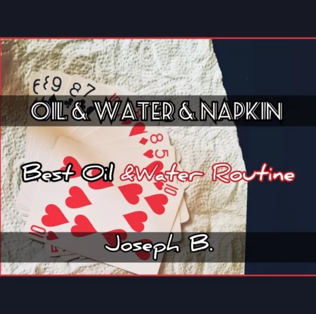 NAPKIN OIL AND WATER by Joseph B. - Click Image to Close