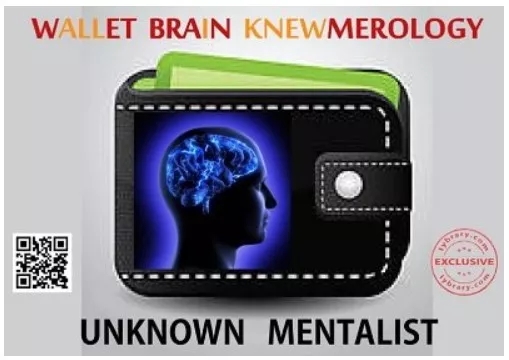 Wallet Brain Knewmerology by Unknown Mentalist - Click Image to Close