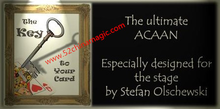 The Key to Your Card eBook by Stefan Olschewski - Ultimate ACAAN - Click Image to Close