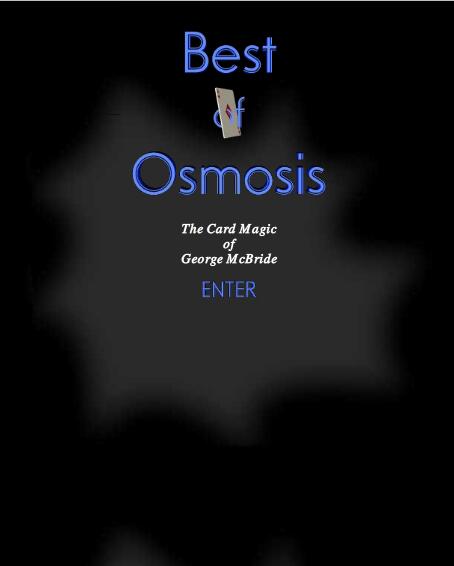 George McBride - Best Of Osmosis - Click Image to Close