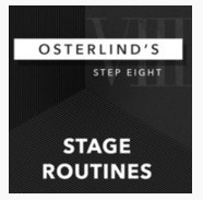 Osterlind's 13 Steps: 8: Stage Routines by Richard Osterlind - Click Image to Close