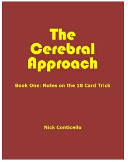 Nick Conticello - The Cerebral Approach: Book One - Click Image to Close