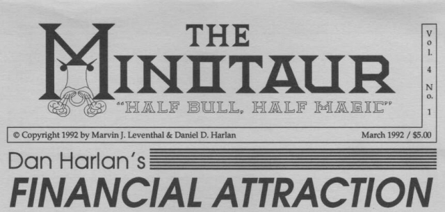 Dan Harlan & Mark Leventhal-The Minotaur March - Click Image to Close