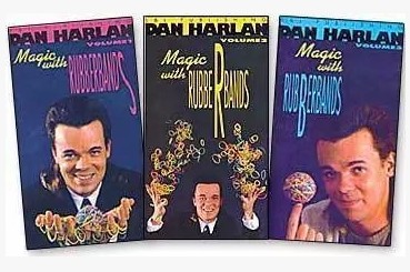 Dan Harlan - Magic With Rubber Bands 3sets - Click Image to Close