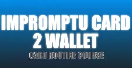Impromptu Card 2 Wallet by Lloyd Barnes - Click Image to Close