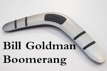 Bill Goldman - Boomerang - Click Image to Close