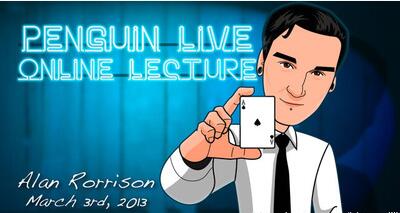 Alan Rorrison LIVE (Penguin LIVE) - Click Image to Close