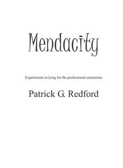 Patrick G Redford - Mendacity - Click Image to Close