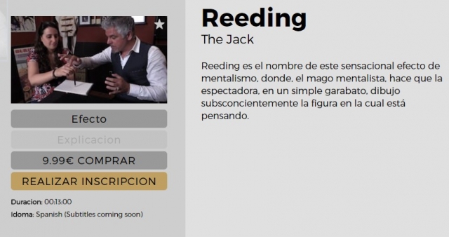 Reeding by The Jack