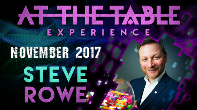At The Table Live Lecture Steve Rowe November 1st 2017 - Click Image to Close