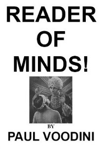 Paul Voodini - Reader of Minds - Click Image to Close