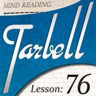 Tarbell 76: Mind Reading Mysteries Part 2 - Click Image to Close