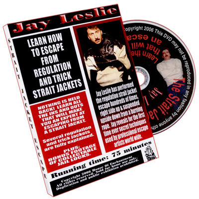 Jay Leslie - Straight Jacket Escape - Click Image to Close