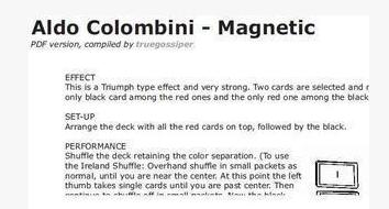 Aldo Colombini - Magnetic - Click Image to Close