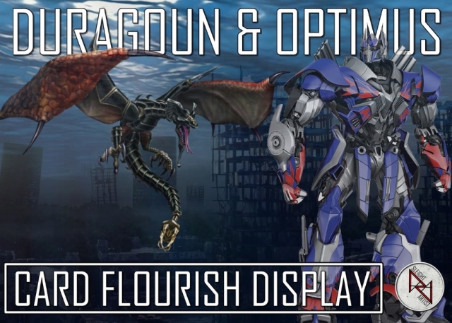 Duragoun & Optimus Display by Sleight Artist - Click Image to Close