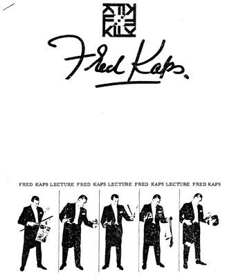Fred Kaps - Lecture Notes - Click Image to Close