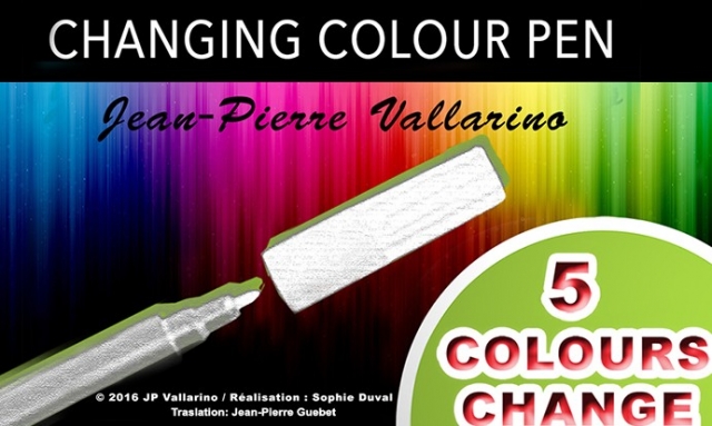 Color Changing Pen by Jean-Pierre Vallarino - Click Image to Close