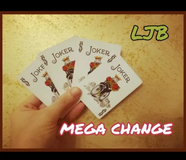 MEGA CHANGE (No Gimmick) by Joseph B. - Click Image to Close