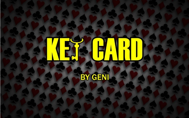 KEY CARD BY GENI - Click Image to Close