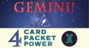 Gemini Four Card Pocket Power by Conjuror Community - Click Image to Close