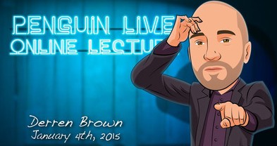 Penguin Live Online Lecture - Derren Brown - Click Image to Close