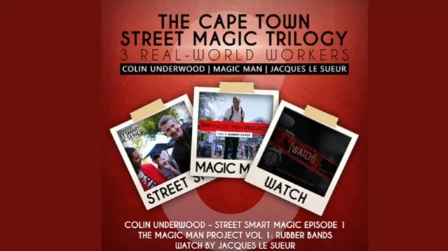 The Cape Town Street Magic Trilogy by Magic Man, Colin Underwood - Click Image to Close